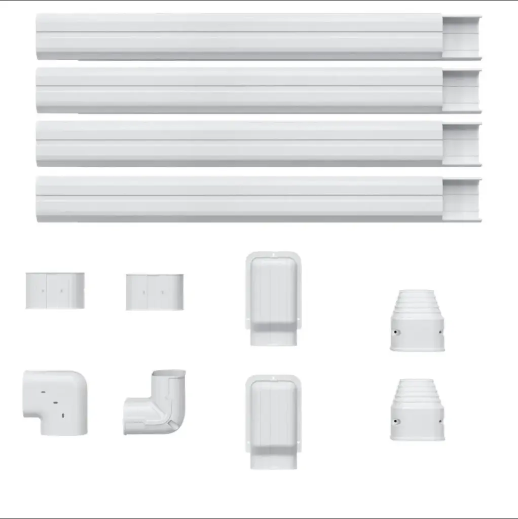 3-inch Line Set Cover Dual Combo