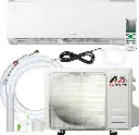 EVERWELL 12,000 BTU DUCTLESS AC MINISPLIT COOL & HEAT 17 SEER 110V