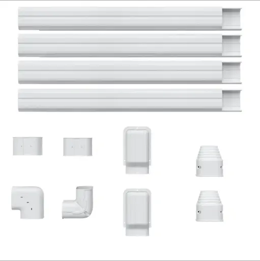 3-inch Line Set Cover Dual Combo