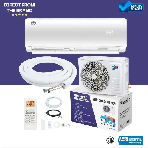 MINI-SPLIT Air Conditioner ROYAL BEAR heat pump inverter 18000 BTU